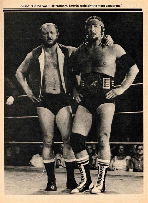 Dory Funk Jr. & NWA Florida Heavyweight Champion Terry Funk circa 1979 ...