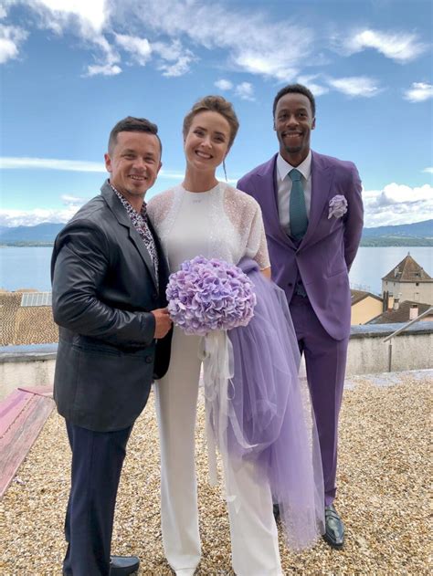 The first photos of Elina Svitolina and Gael Monfils' secret wedding ...