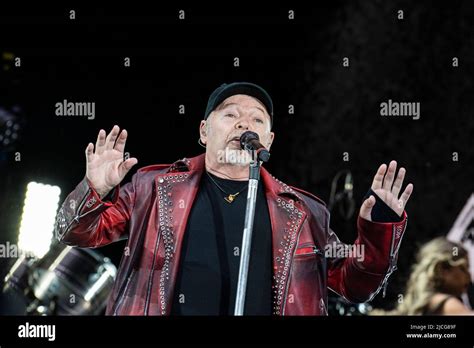 Italian singer, Vasco Rossi performs live on stage at Circo Massimo in ...