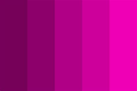 Magenta Shades Color Palette