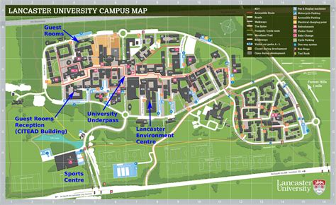 Campus map, Campus, University campus