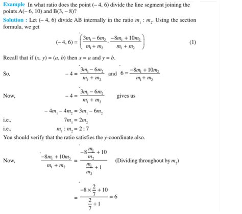 Coordinate Geometry for Class 10 Notes, Formulas & Solved Examples