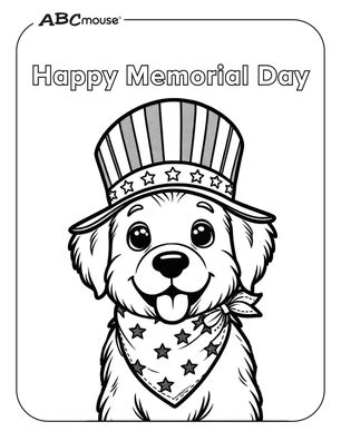 Memorial Day Coloring Pages | ABCmouse