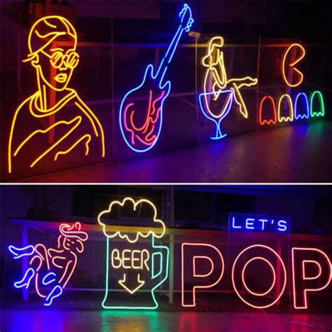 Wall Mounted 12V LED Custom Neon Sign Light - Buy led neon sign, custom ...