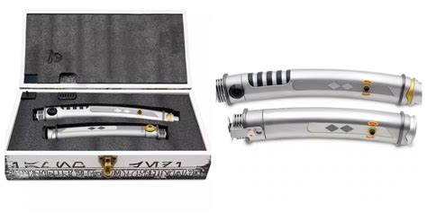 Disney Store Ahsoka Tano Limited Edition Legacy Lightsaber Hilt Set ...