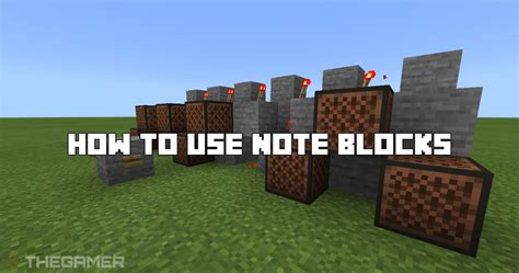 Minecraft: How To Use Note Blocks