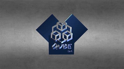 Logo Qube - 3D model by navangione [ea97fe2] - Sketchfab