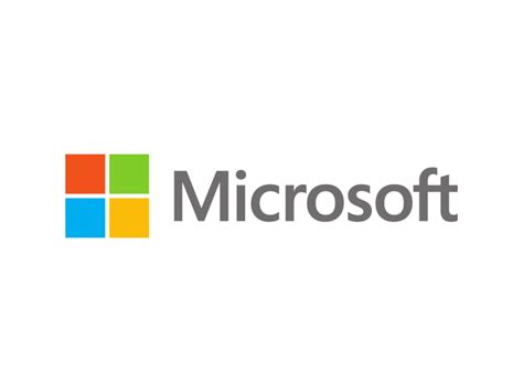 Microsoft Logo PNG Transparent & SVG Vector - Freebie Supply