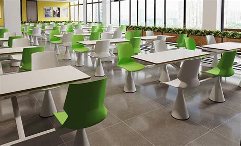 Staff Canteen Dining Table And Chair | Project | NORPEL