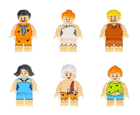 The Flintstones Minifigures Lego Compatible Toy