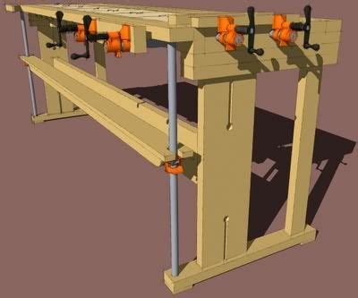 Diy Woodworking Clamping Table - ofwoodworking