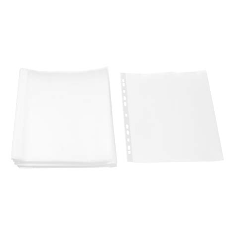 School Plastic File A4 Paper Sheet Protector Clear 0.05cm Thickness ...