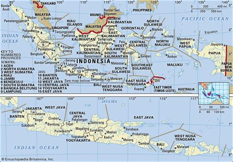 Java Island World Map