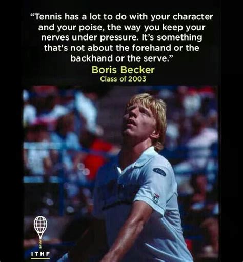 Boris Becker | Tennis quotes, Boris becker, Tennis