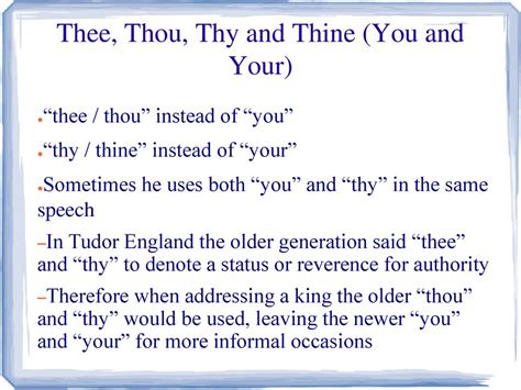 Understanding Shakespeare’s Words - ppt download