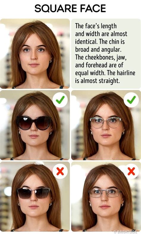 How to Pick the Perfect Sunglasses for Your Face Type Square Face ...