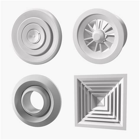 Air Vents Collection 2 3D Model $29 - .3ds .fbx .obj .ma .max .c4d - Free3D