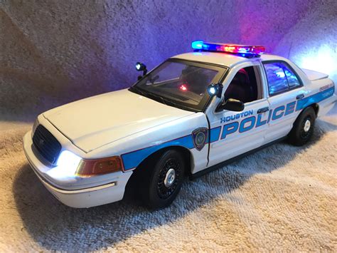 1/18 scale Houston Texas die cast model Police Car replica | Etsy