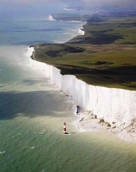 The White Cliffs Of Dover, Southern England. They say you can see them ...