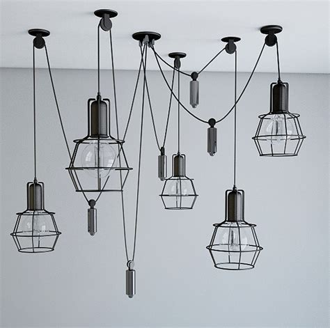 Ceiling Light 3D Model Free Download