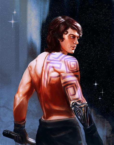 Anakin Skywalker with Nelvaan Tattoos by atomicartwork on DeviantArt