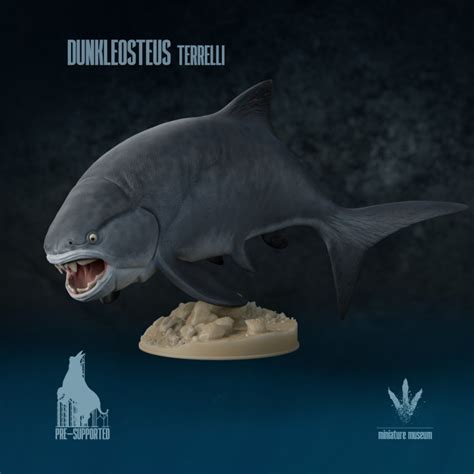 3D Printable Dunkleosteus terrelli : 2023 Reconstruction by Miniature ...