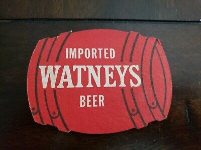 WATNEYS RED BARREL BEER Rare Cardboard COASTER! | eBay