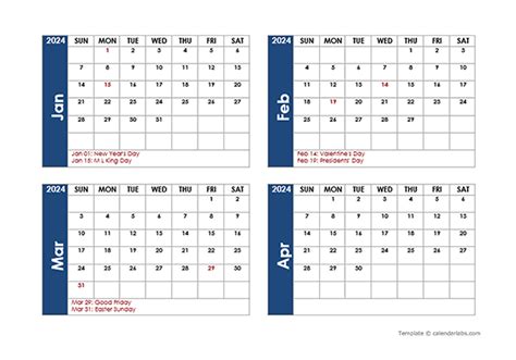 2024 Word Calendar Two Months Per Page Free Printable Templates ...