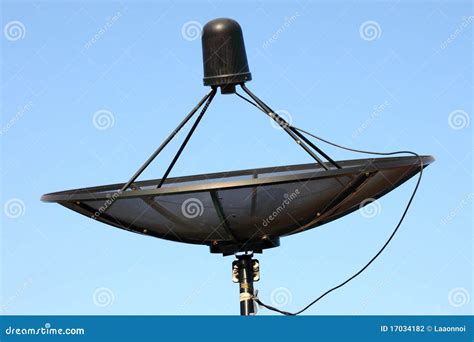 Parabolic Satellite Dish Stock Photography - Image: 17034182