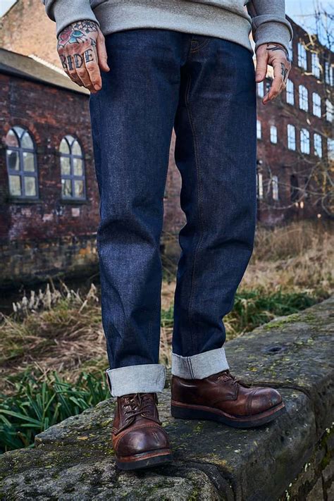 177 Selvedge Denim Jeans / Indigo - HebTroCo