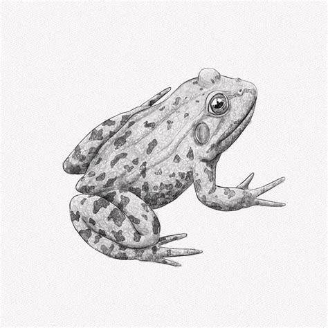 How To Draw A Realistic Frog Step By Step