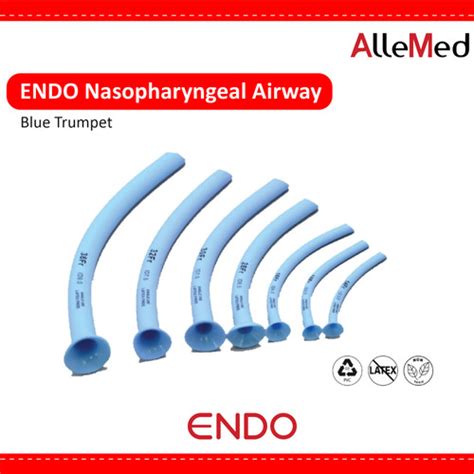 Jual ENDO Nasopharyngeal Airway Blue Trumpet - 5.0 22Fr - Kota Surabaya ...