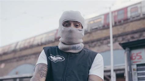 White Balaclava worn by Central Cee in the music video Central Cee ...