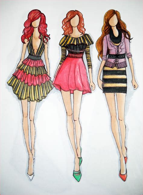 Sketches For Clothes at PaintingValley.com | Explore collection of ...