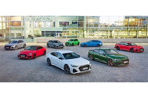 New Audi Sport RS models are speeding to the country