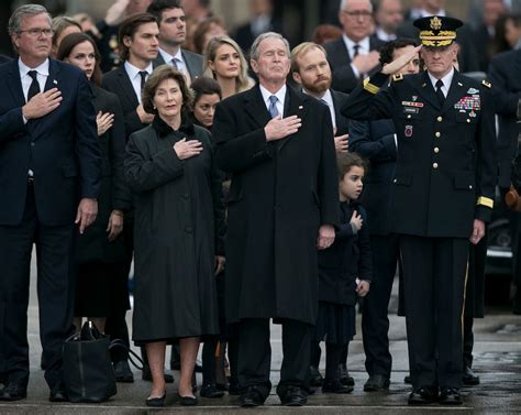 George H.W. Bush Funeral: See All Memorials And Tributes (Photos ...