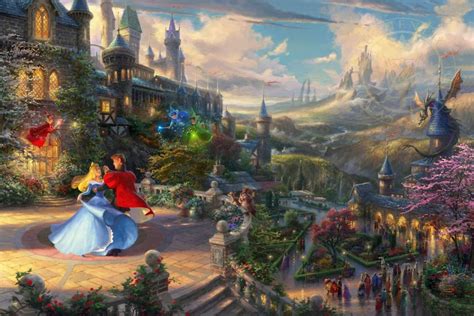 37 Disney Paintings By Thomas Kinkade That Look Even Better Than The ...