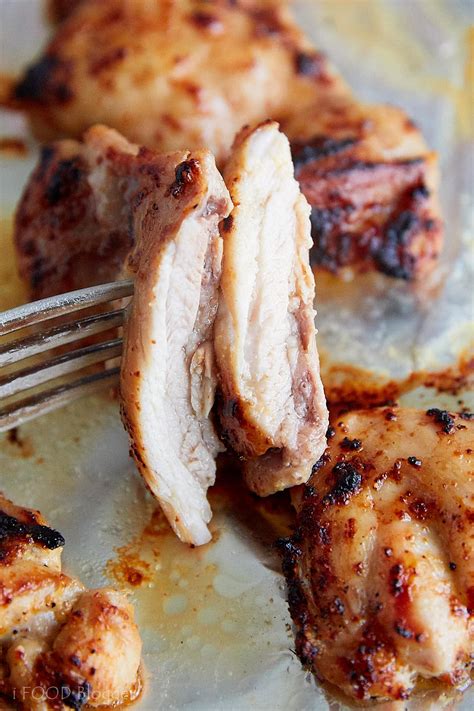 Broiled Chicken Thighs - i FOOD Blogger