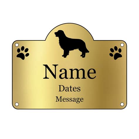 Personalised Pet Dog Memorial PLAQUE Engraved Outdoor | Etsy