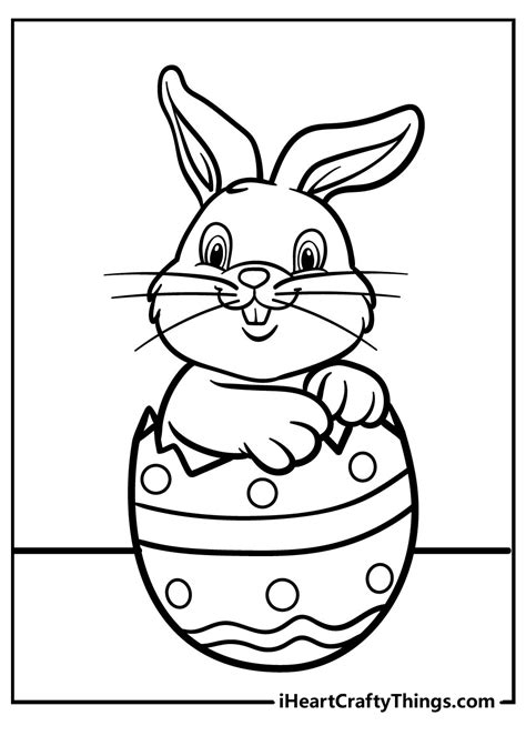 Free Easter Bunny Printable Coloring Pages