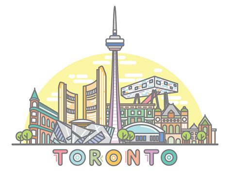 Toronto by Janice Cheung on Dribbble