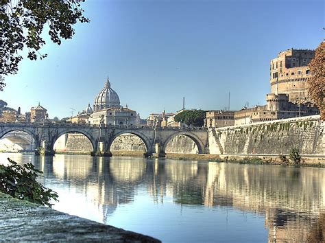 Tevere, Castel Sant'Angelo, San Pietro hdr | Rome, Tevere ri… | Flickr