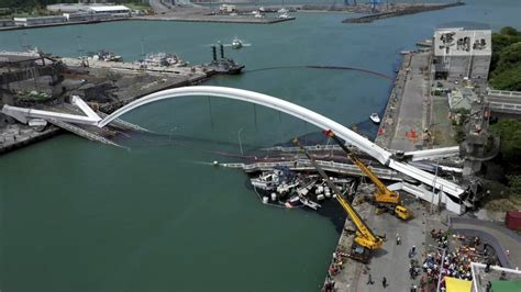 Vídeo flagra momento que ponte de 140 metros desaba em cima de ...