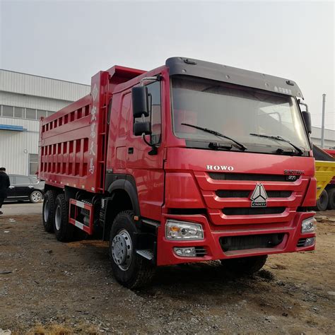 Howo used dump truck for mining and construction