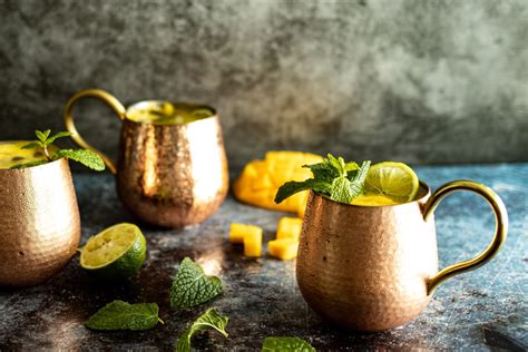 Mango Mule Cocktail Recipe - Feed Your Sole