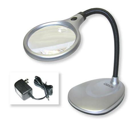 Carson LM-20 DeskBrite 200 Desk Lamp Magnifier