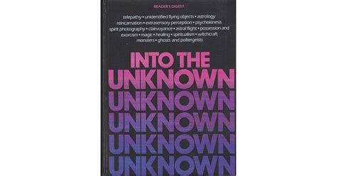 Into the Unknown by Reader's Digest Association