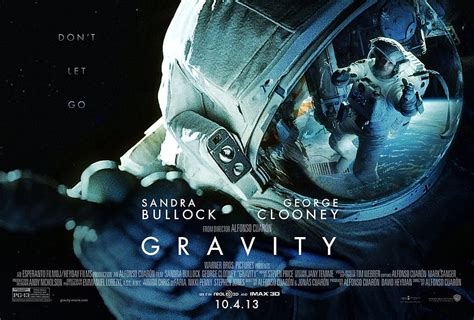 HUSDESIGN: Gravity - Movie Poster - - Sandra bullock Georges clooney ...