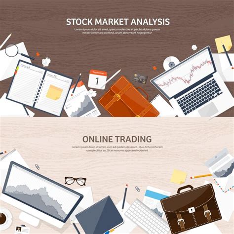 Premium Vector | Vector illustration flat background market trade ...