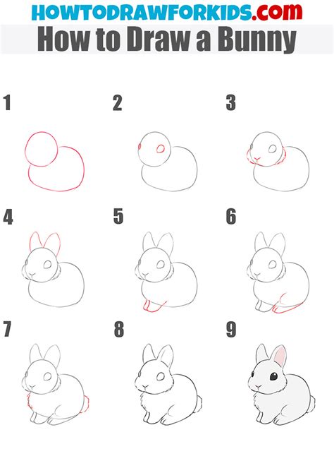 How To Draw A Realistic Rabbit Step By Step